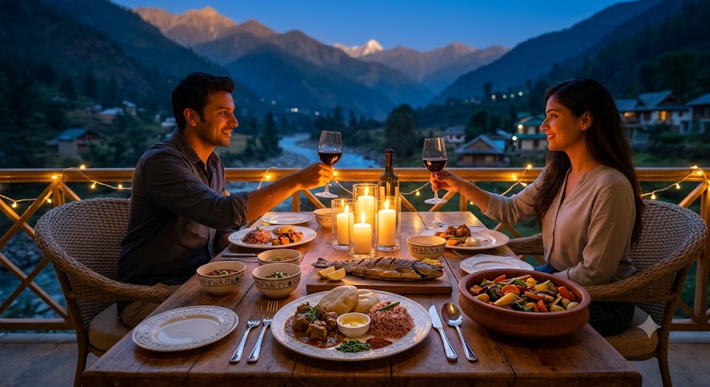 Special Warm Dinner Spread