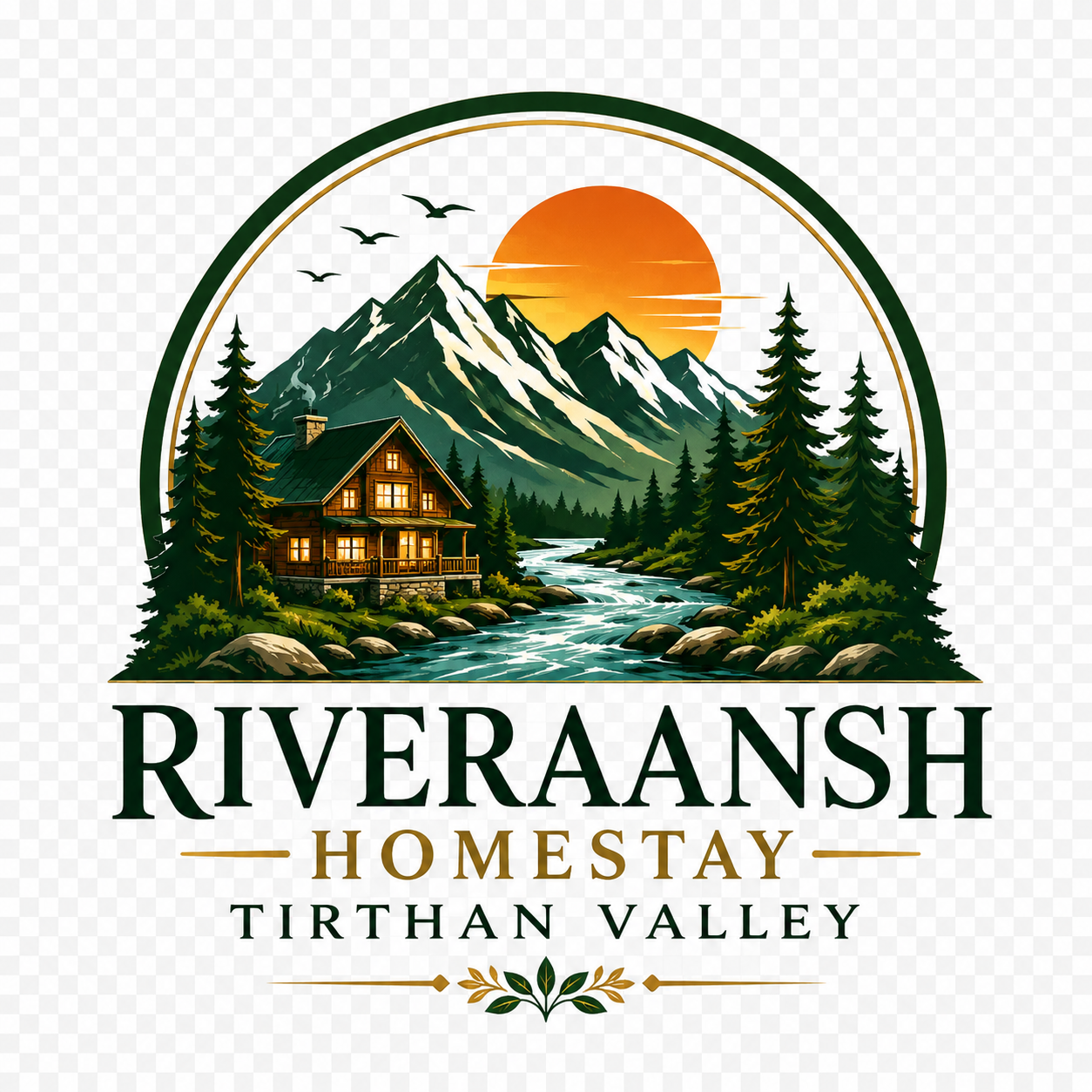Riveraansh Homestay Logo